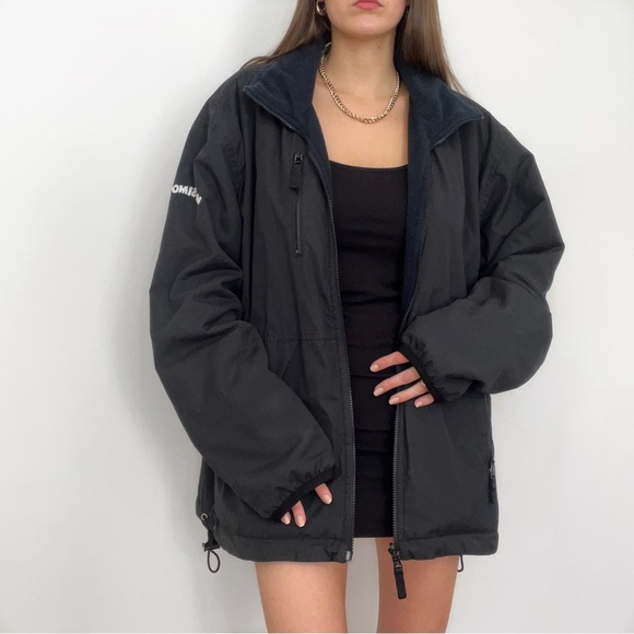 Mossimo Supply Co. Other - Mossimo reversible black/ blue fleece jacket, size XL 💙